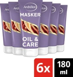 Andrélon Oil & Care Haarmasker – 1 Minuut WOW Masker - 6 X 180 Ml – Voordeelverpakking 10 Andrélon Oil & Care Haarmasker – 1 Minuut WOW Masker - 6 X 180 Ml – Voordeelverpakking -Garnier winkel 1145x1200 4