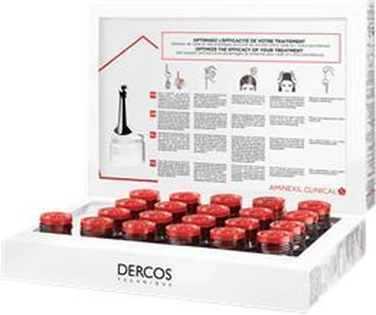 Vichy Dercos Aminexil Clinical 5 Anti-Haaruitval Vrouw - 21 Ampullen 9 Vichy Dercos Aminexil Clinical 5 Anti-Haaruitval Vrouw - 21 Ampullen - Afbeelding 9