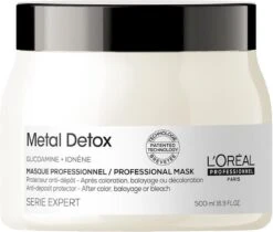 L'Oréal Professionnel Serie Expert Metal Detox Haarmasker 500ml - Haarmasker Beschadigd Haar 5 L'Oréal Professionnel Serie Expert Metal Detox Haarmasker 500ml - Haarmasker Beschadigd Haar -Garnier winkel 1200x1021 1