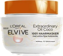 L'Oréal Paris Elvive Extraordinary Oil Haarmasker - 300 Ml - Fijne Kokosolie