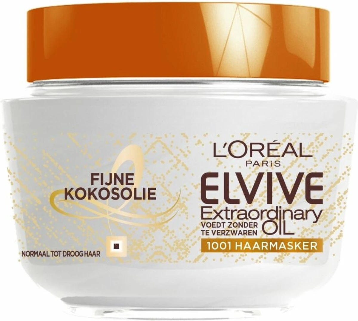 L'Oréal Paris Elvive Extraordinary Oil Haarmasker - 300 Ml - Fijne Kokosolie 5 L'Oréal Paris Elvive Extraordinary Oil Haarmasker - 300 Ml - Fijne Kokosolie - Afbeelding 5