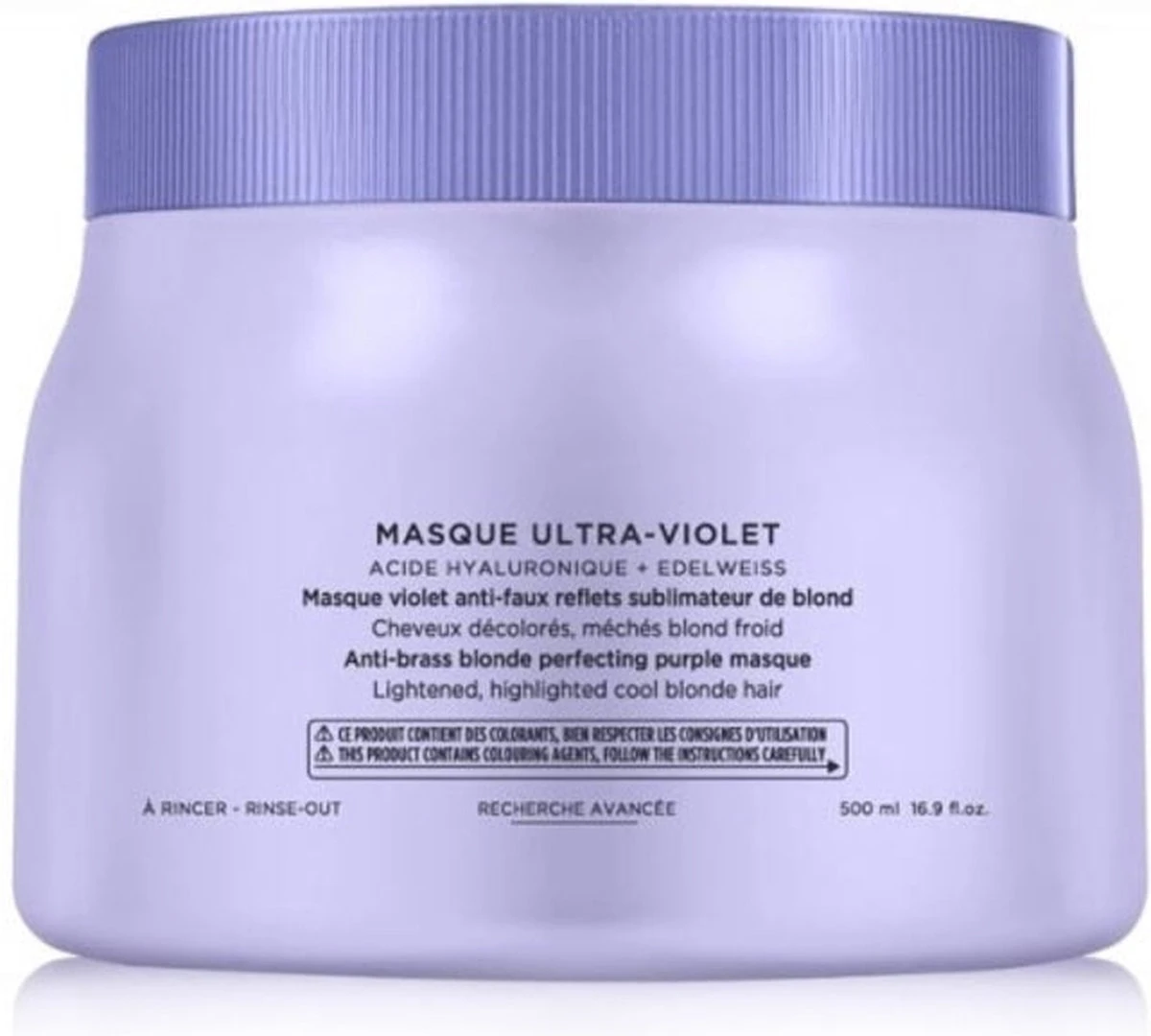 Kérastase Blond Absolu Masque Ultra-Violet - Zilver Haarmasker Voor Blond Haar - 200ml 8 Kérastase Blond Absolu Masque Ultra-Violet - Zilver Haarmasker Voor Blond Haar - 200ml - Afbeelding 8