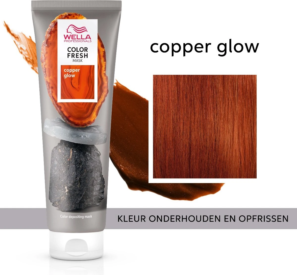 Wella Professionals Wella Color Fresh Mask Copper 150ml 1 Wella Professionals Wella Color Fresh Mask Copper 150ml