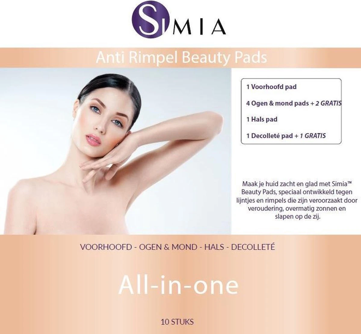 Simia™ Complete Set Anti Rimpel Beauty Pads 10 STUKS Tegen Lijntjes En Rimpels - Decolleté Hals & Gezicht - Anti Aging - Huidverzorging Voordeelset 6 Simia™ Complete Set Anti Rimpel Beauty Pads 10 STUKS Tegen Lijntjes En Rimpels - Decolleté Hals & Gezicht - Anti Aging - Huidverzorging Voordeelset - Afbeelding 6