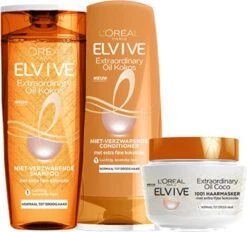 L'Oréal Paris Elvive Extraordinary Oil Haarmasker - 300 Ml - Fijne Kokosolie 12 L'Oréal Paris Elvive Extraordinary Oil Haarmasker - 300 Ml - Fijne Kokosolie -Garnier winkel 1200x1126 1
