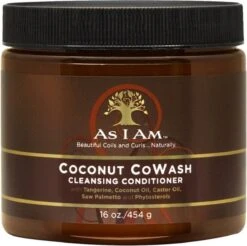 As I Am Naturally Coconut Co-Wash Cremespoeling - 454 Gr -Garnier winkel 1200x1195 2