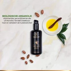 Satin Naturel Bio Arganolie - Argan Olie Puur Voor Haar En Huid - Argan Oil - 100ml -Garnier winkel 1200x1199 4