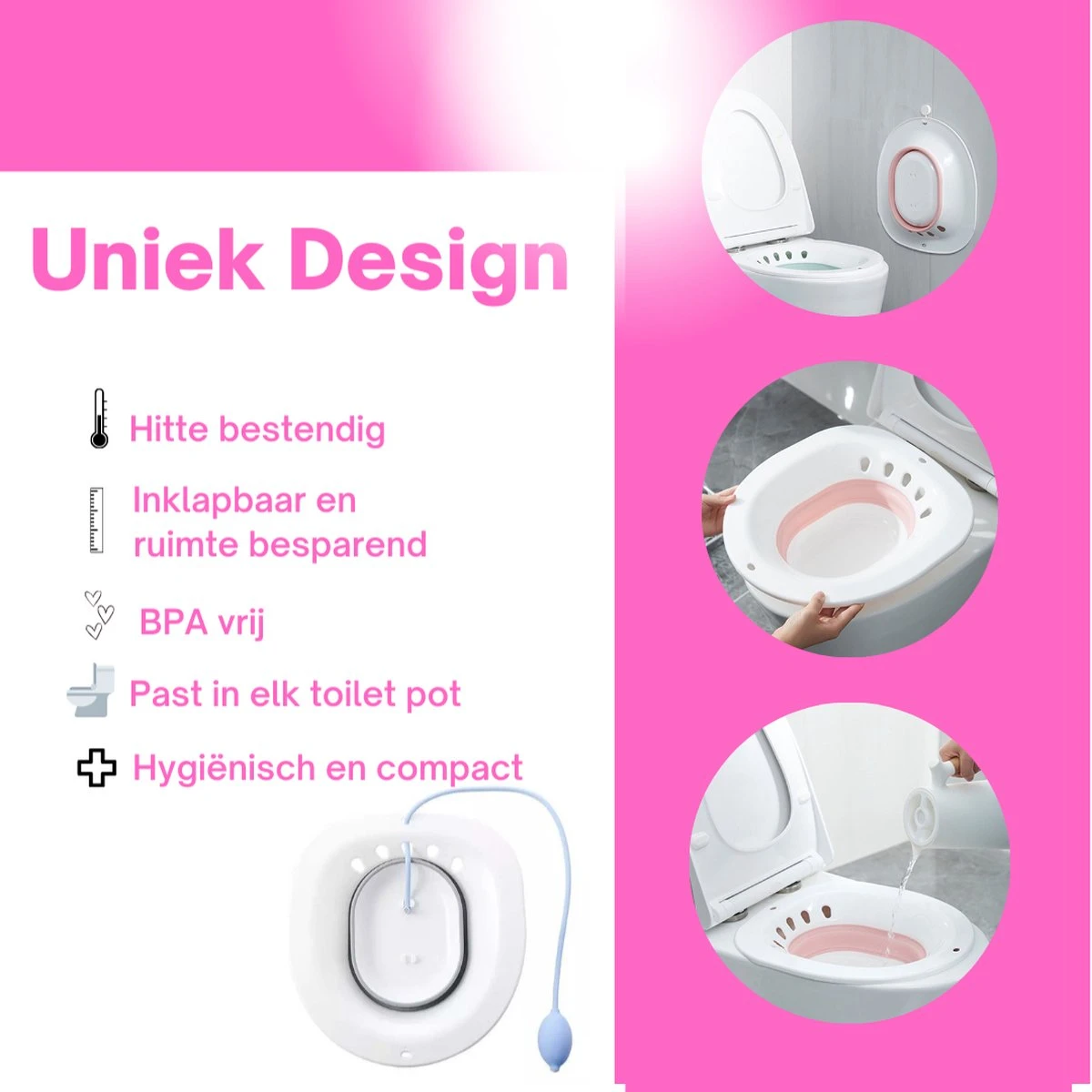 Vaginale Stoombad- Inclusief Natuurlijke Kruiden - (BPA Vrij) Vaginale Gezondheid - Helpt Tegen Geur En Schimmelinfecties - Vagina Verzorging / Reiniging 2 Vaginale Stoombad- Inclusief Natuurlijke Kruiden - (BPA Vrij) Vaginale Gezondheid - Helpt Tegen Geur En Schimmelinfecties - Vagina Verzorging / Reiniging - Afbeelding 2