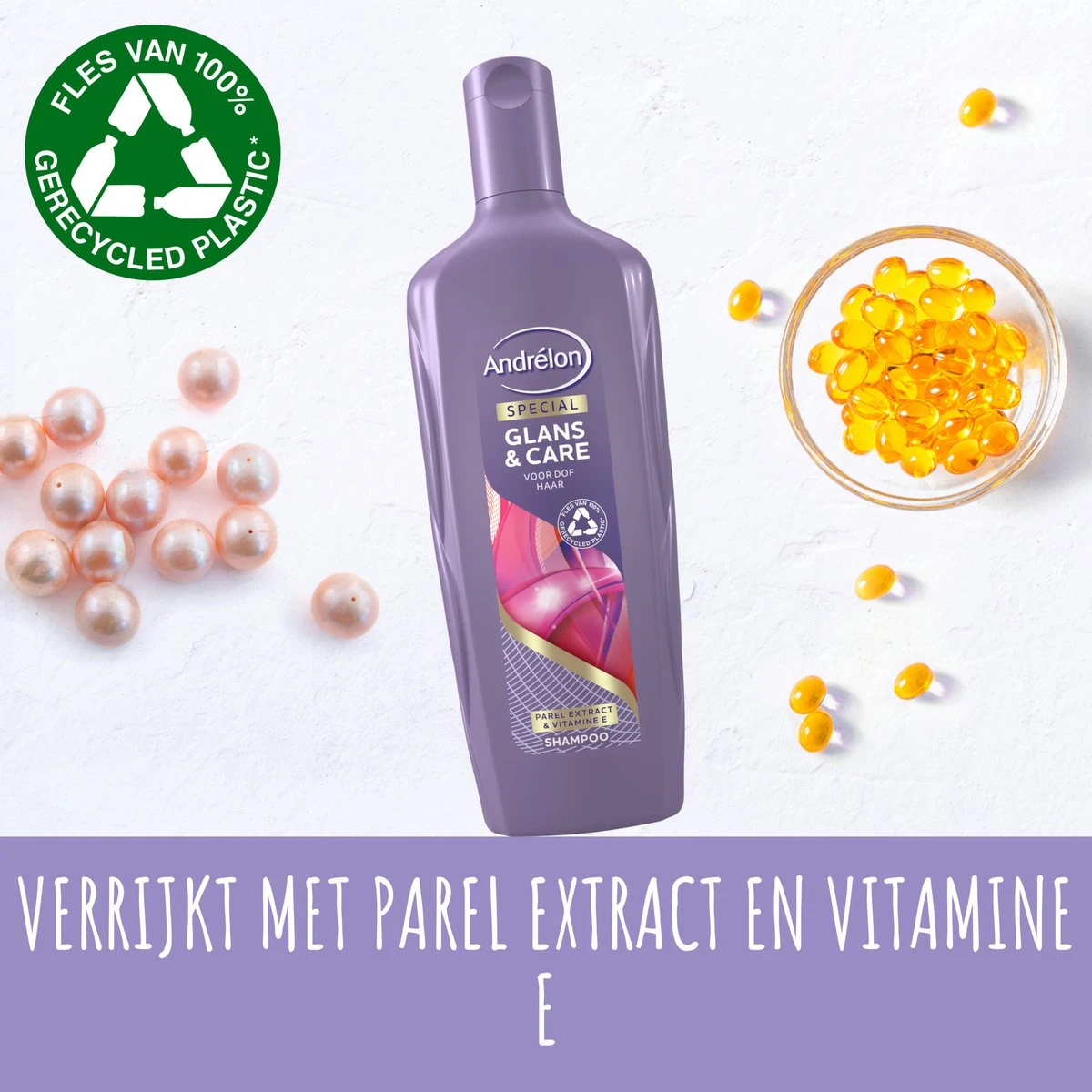 Andrélon Intense Glans & Care Shampoo - 6 X 300 Ml - Voordeelverpakking 5 Andrélon Intense Glans & Care Shampoo - 6 X 300 Ml - Voordeelverpakking - Afbeelding 5