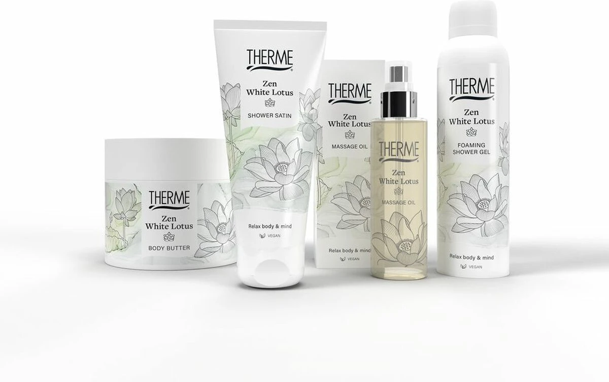 Therme Body Butter Zen White Lotus 225 Gr 4 Therme Body Butter Zen White Lotus 225 Gr - Afbeelding 4
