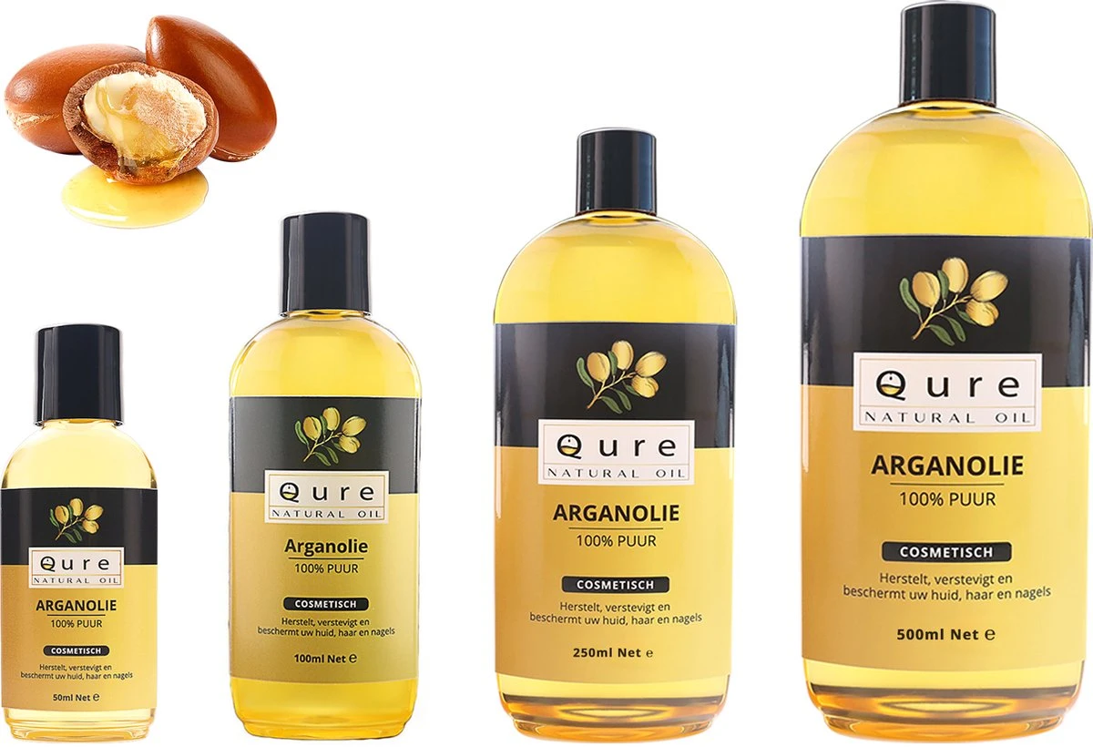Arganolie 250ml + Pompje | Voor Haar, Huid En Gezicht |100% Puur & Onbewerkt | Moroccan Argan Oil 5 Arganolie 250ml + Pompje | Voor Haar, Huid En Gezicht |100% Puur & Onbewerkt | Moroccan Argan Oil - Afbeelding 5