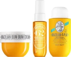 Set /bath And Body /Douchegel /Body Mist /Bum Bum Cream