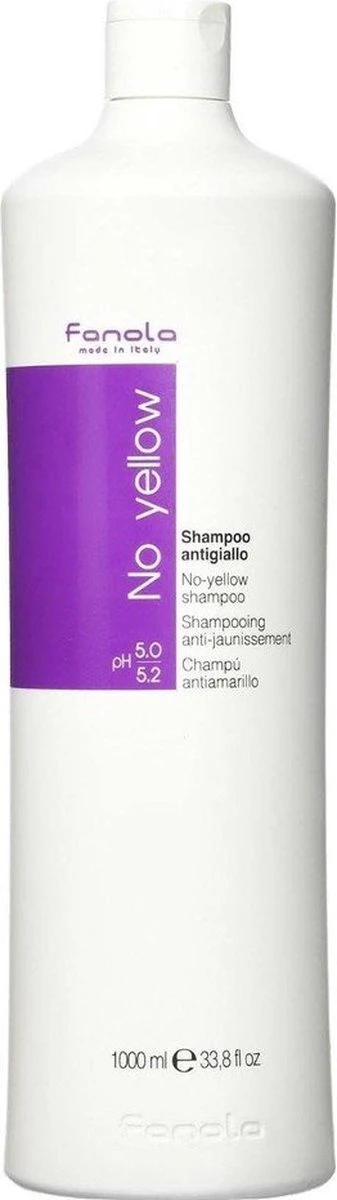 Fanola No Yellow Shampoo - 1000 Ml 1 Fanola No Yellow Shampoo - 1000 Ml