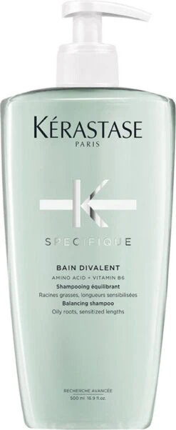 Kérastase Spécifique Bain Divalent Shampoo 500ml - Normale Shampoo Vrouwen - Voor Alle Haartypes