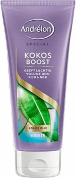 Andrélon Kokos Boost Haarmasker - 1 Minuut WOW Masker - 6 X 180 Ml – Voordeelverpakking 27 Andrélon Kokos Boost Haarmasker - 1 Minuut WOW Masker - 6 X 180 Ml – Voordeelverpakking -Garnier winkel 513x1200 2