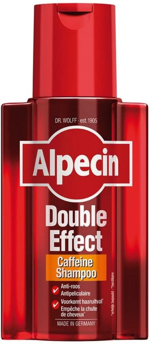 Alpecin Double Effect 200ml | Anti Roos En Natuurlijke Haargroei Shampoo | Voorkomt En Vermindert Haaruitval 9 Alpecin Double Effect 200ml | Anti Roos En Natuurlijke Haargroei Shampoo | Voorkomt En Vermindert Haaruitval - Afbeelding 9