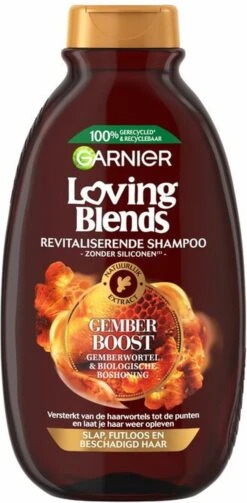Garnier Loving Blends Gember Boost Revitaliserende Shampoo - 6 X 300ml -Garnier winkel 589x1200 1