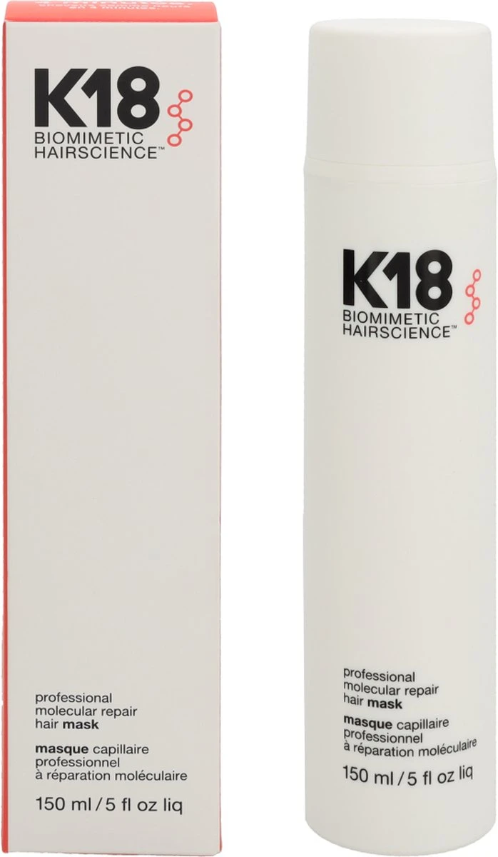 K18 - Hair Leave-in Molecular Repair Mask - 150ml 2 K18 - Hair Leave-in Molecular Repair Mask - 150ml - Afbeelding 2