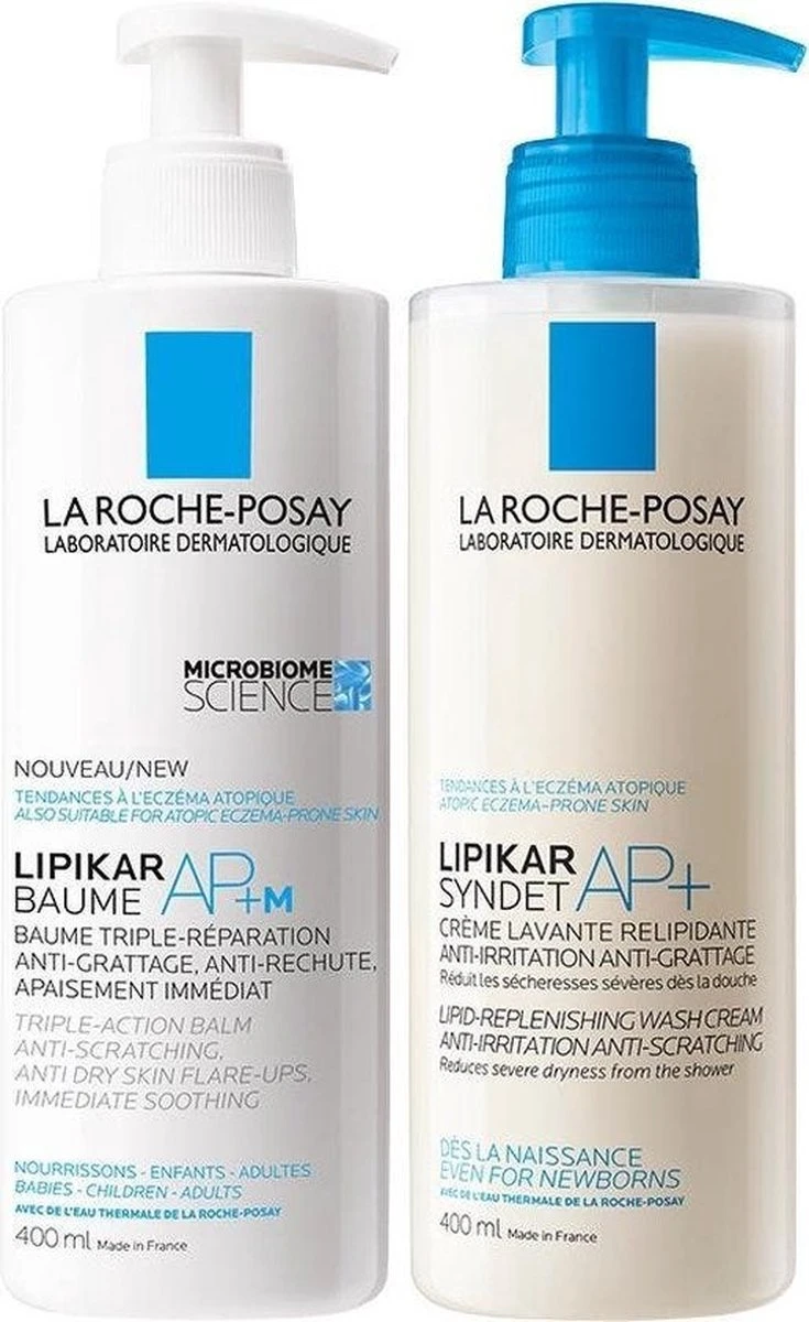 Routine La Roche-Posay Lipikar Syndet AP+ En Balsem AP+m 1 Routine La Roche-Posay Lipikar Syndet AP+ En Balsem AP+m