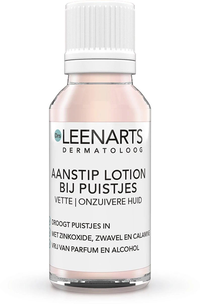 Drs Leenarts Aanstiplotion - Anti Puistjes - Lotion - Gezichtsverzorging - Puistjes Verwijderen - Parfumvrij - 15ml 1 Drs Leenarts Aanstiplotion - Anti Puistjes - Lotion - Gezichtsverzorging - Puistjes Verwijderen - Parfumvrij - 15ml