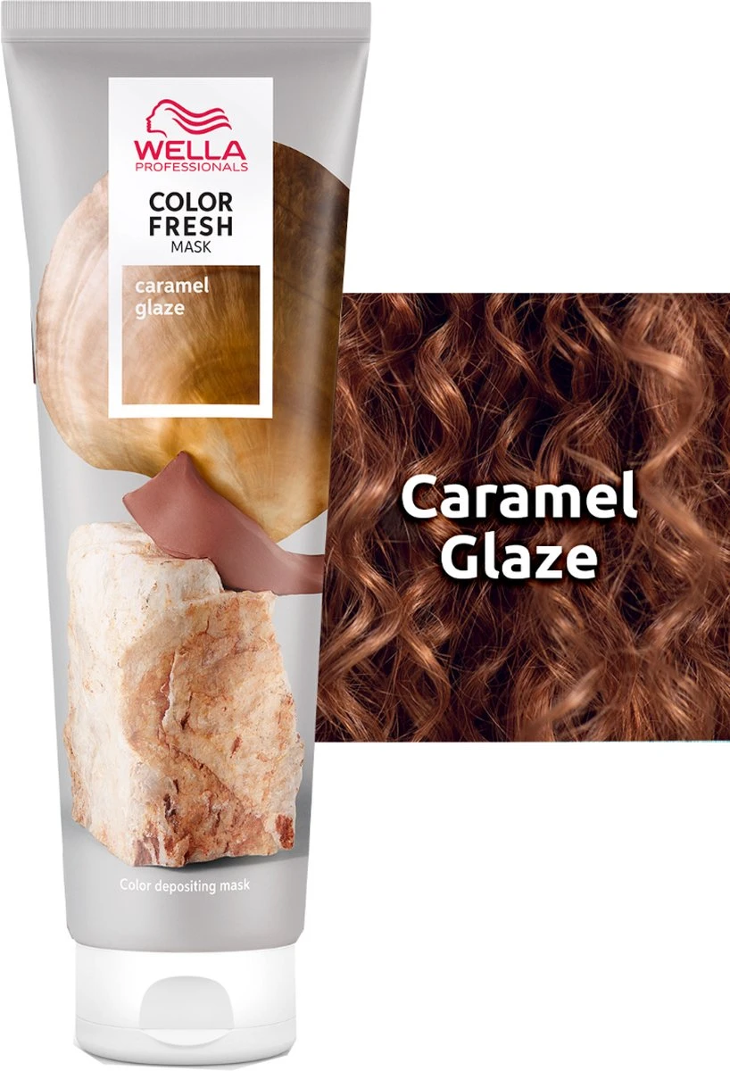 Wella Professionals Wella Color Fresh Mask Caramel Glaze 2 Wella Professionals Wella Color Fresh Mask Caramel Glaze - Afbeelding 2