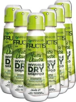 Garnier Fructis Compressed Droogshampoo Lemonade - 6 X 100 Ml